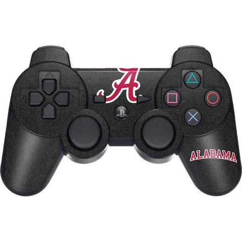 University of Alabama Logo PS3 Dual Shock wireless controller Skin