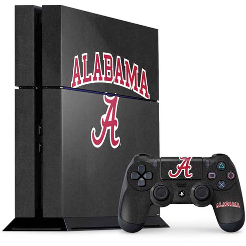 University of Alabama Logo PS4 Console and Controller Bundle Skin