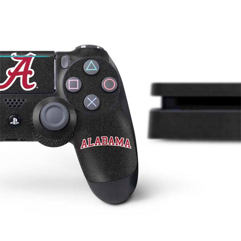 University of Alabama Logo PS4 Slim Bundle Skin