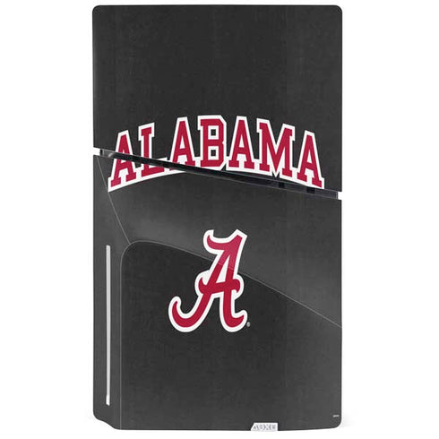 University of Alabama Logo PS5 Slim Disk Console Skin