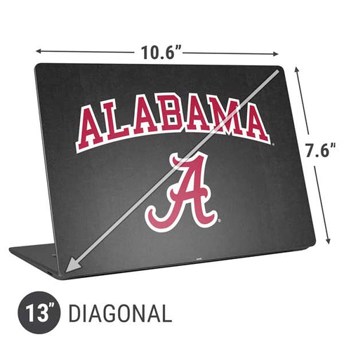 University of Alabama Logo Universal Laptop 13in (10.6 x 7.6in) Skin