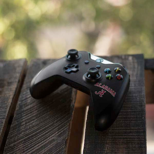 University of Alabama Logo Xbox One S Controller Skin