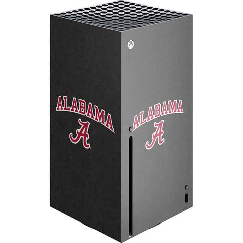 University of Alabama Logo Xbox Series X Console Skin