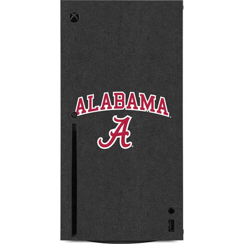 University of Alabama Logo Xbox Series X Console Skin