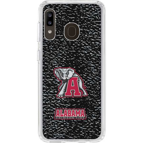 University of Alabama Mascot Galaxy A20 Clear Case
