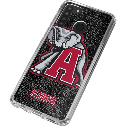 University of Alabama Mascot Galaxy A21 Clear Case