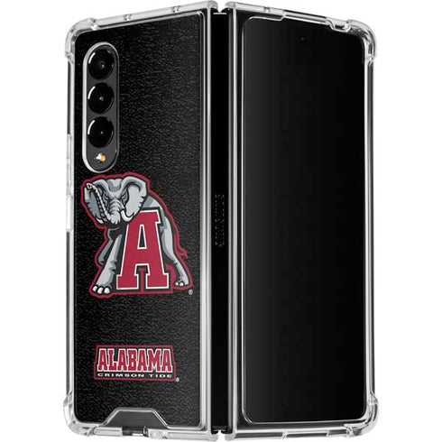 University of Alabama Mascot Galaxy Z Fold4 5G Clear Case
