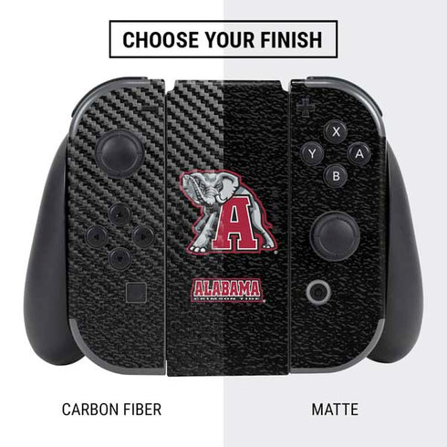 University of Alabama Mascot Nintendo Switch Bundle Skin