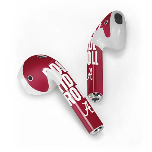 University of Alabama Roll Tide Roll Apple AirPods Skin
