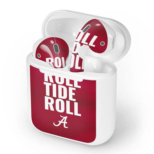 University of Alabama Roll Tide Roll Apple AirPods Skin