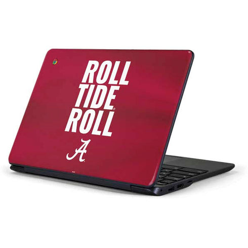 University of Alabama Roll Tide Roll Samsung Chromebook Skin