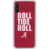 University of Alabama Roll Tide Roll Galaxy A10e Clear Case