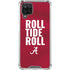 University of Alabama Roll Tide Roll Galaxy A12 Clear Case