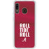 University of Alabama Roll Tide Roll Galaxy A20 Clear Case