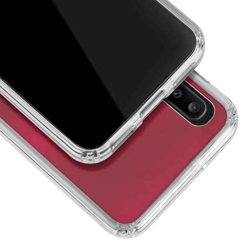 University of Alabama Roll Tide Roll Galaxy A20 Clear Case