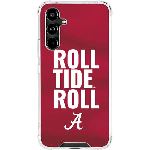 University of Alabama Roll Tide Roll Galaxy A54 5G Clear Case