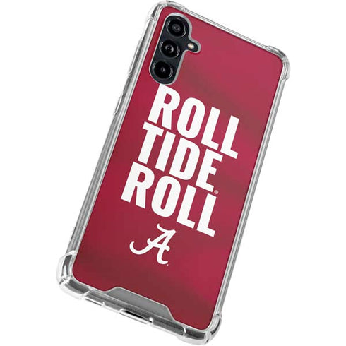 University of Alabama Roll Tide Roll Galaxy A54 5G Clear Case