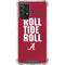 University of Alabama Roll Tide Roll Galaxy A72 5G Clear Case