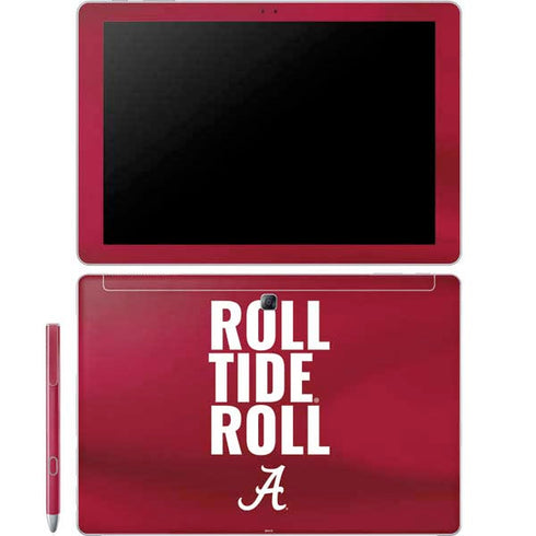 University of Alabama Roll Tide Roll Galaxy Book 12in Skin