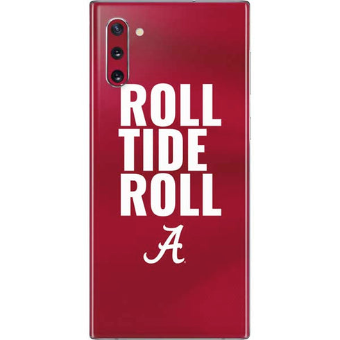 University of Alabama Roll Tide Roll Galaxy Note 10 Skin