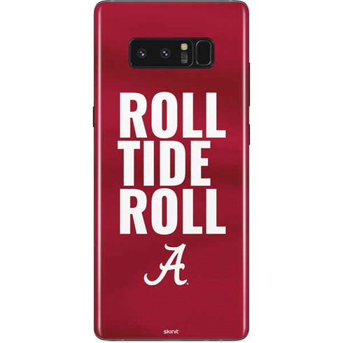University of Alabama Roll Tide Roll Galaxy Note 8 Skin