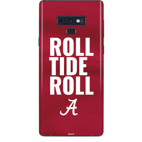 University of Alabama Roll Tide Roll Galaxy Note 9 Skin