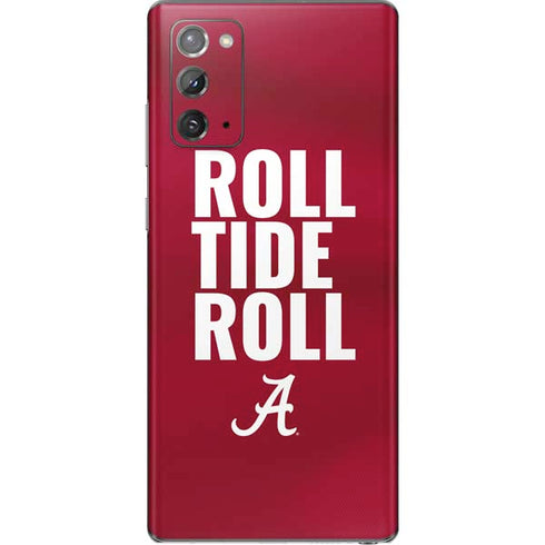 University of Alabama Roll Tide Roll Galaxy Note20 5G Skin