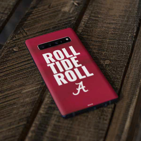 University of Alabama Roll Tide Roll Galaxy S10 Plus Skin