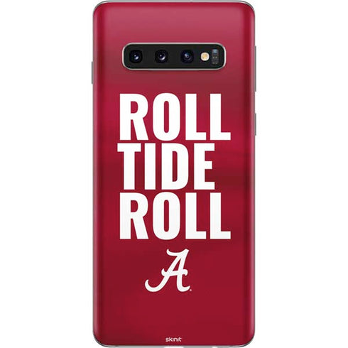 University of Alabama Roll Tide Roll Galaxy S10 Skin