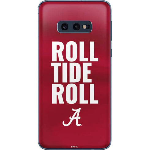 University of Alabama Roll Tide Roll Galaxy S10e Skin