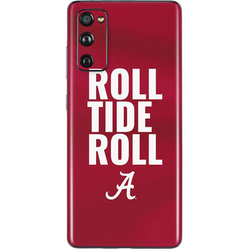 University of Alabama Roll Tide Roll Galaxy S20 Fan Edition Skin