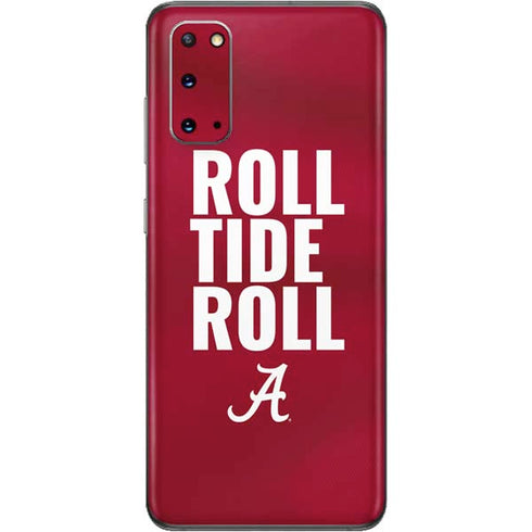 University of Alabama Roll Tide Roll Galaxy S20 Skin