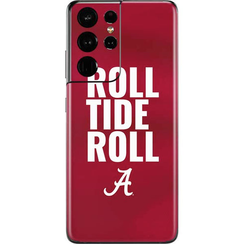 University of Alabama Roll Tide Roll Galaxy S21 Ultra 5G Skin