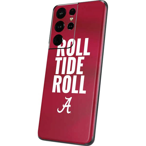 University of Alabama Roll Tide Roll Galaxy S21 Ultra 5G Skin