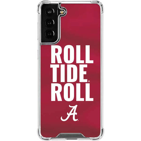 University of Alabama Roll Tide Roll Galaxy S22 Plus Clear Case