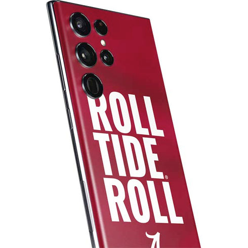 University of Alabama Roll Tide Roll Galaxy S22 Ultra Skin