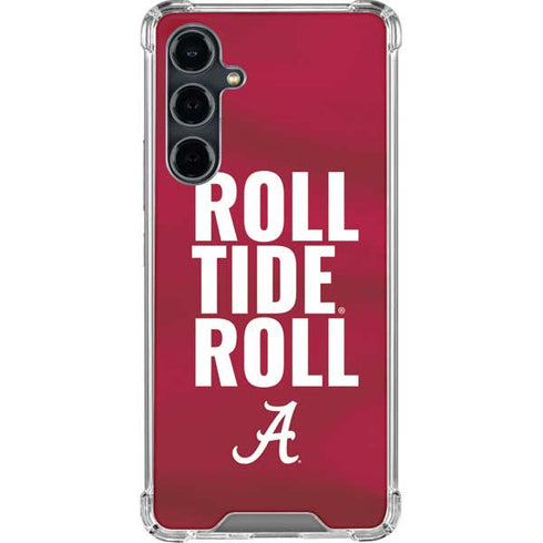 University of Alabama Roll Tide Roll Galaxy S23 FE Clear Case