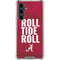 University of Alabama Roll Tide Roll Galaxy S23 FE Clear Case