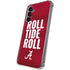 University of Alabama Roll Tide Roll Galaxy S24 Plus Clear Case