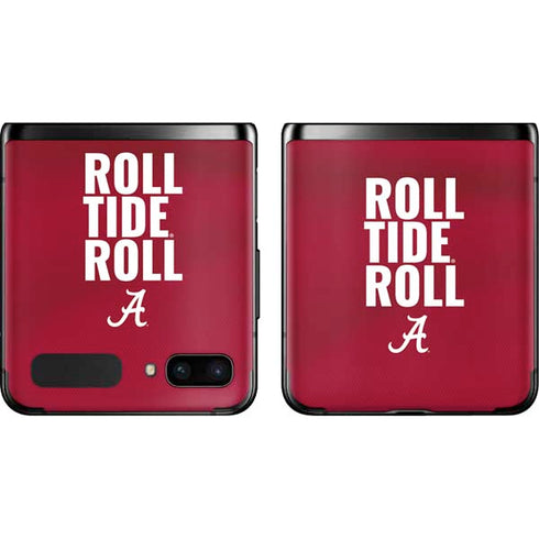 University of Alabama Roll Tide Roll Galaxy Z Flip Skin