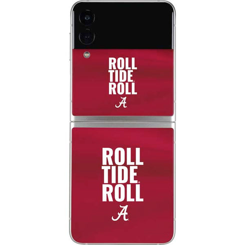 University of Alabama Roll Tide Roll Galaxy Z Flip3 5G Skin
