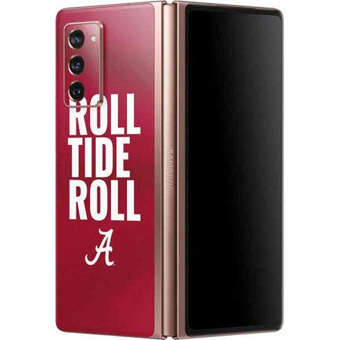 University of Alabama Roll Tide Roll Galaxy Z Fold2 5G Skin