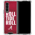 University of Alabama Roll Tide Roll Galaxy Z Fold4 5G Clear Case