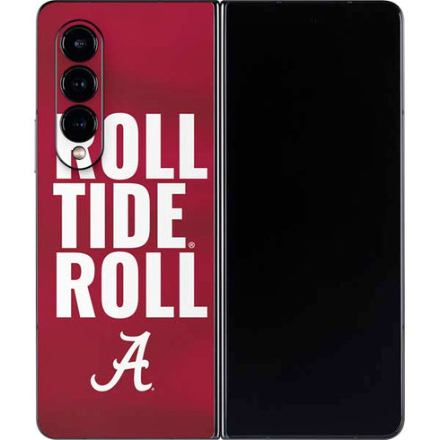 University of Alabama Roll Tide Roll Galaxy Z Fold4 5G Skin
