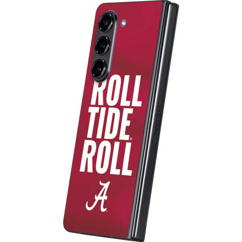 University of Alabama Roll Tide Roll Galaxy Z Fold5 5G Skin