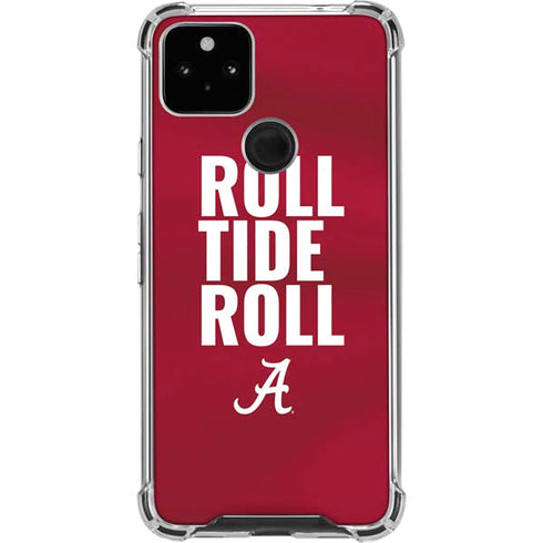 University of Alabama Roll Tide Roll Google Pixel 5a 5G Clear Case