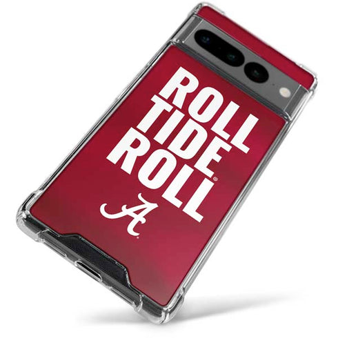 University of Alabama Roll Tide Roll Google Pixel 7 Pro Clear Case