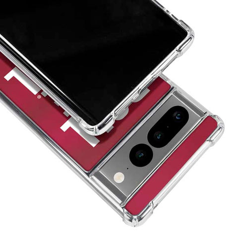 University of Alabama Roll Tide Roll Google Pixel 7 Pro Clear Case