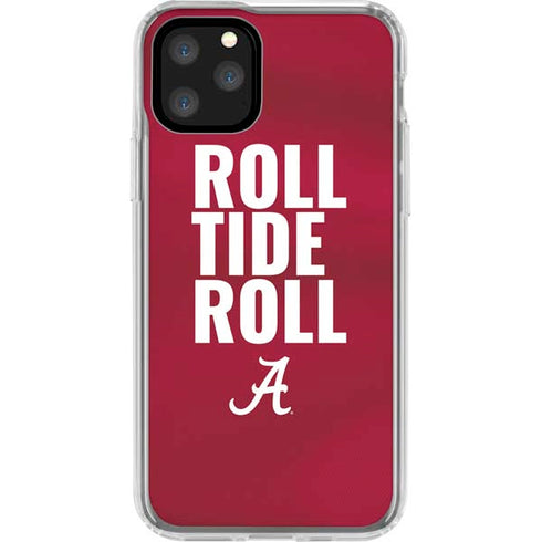 University of Alabama Roll Tide Roll iPhone 11 Pro Clear Case