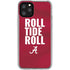 University of Alabama Roll Tide Roll iPhone 11 Pro Clear Case